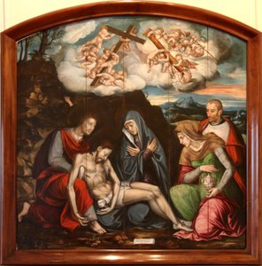 Lamentation over the Dead Christ